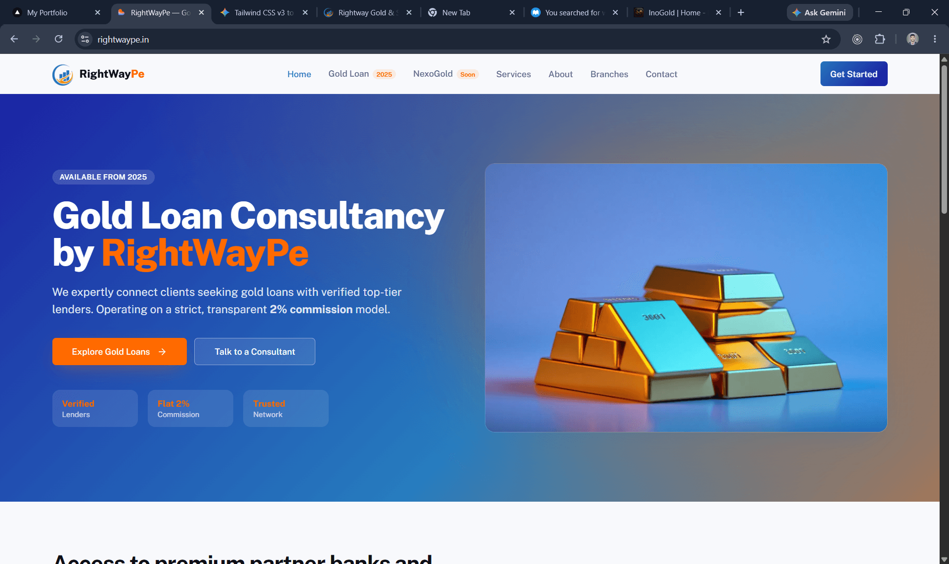 RightwayPe Engineering Stack Mockup